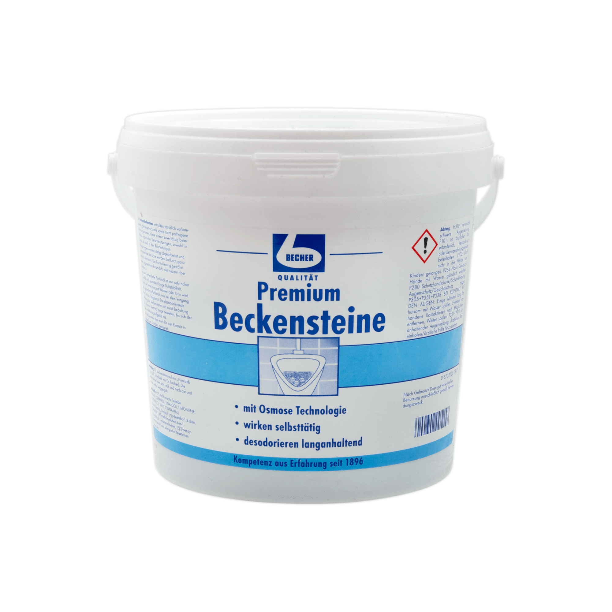 Dr. Becher Beckensteine Premium - 1 kg  | Eimer (1 kg)