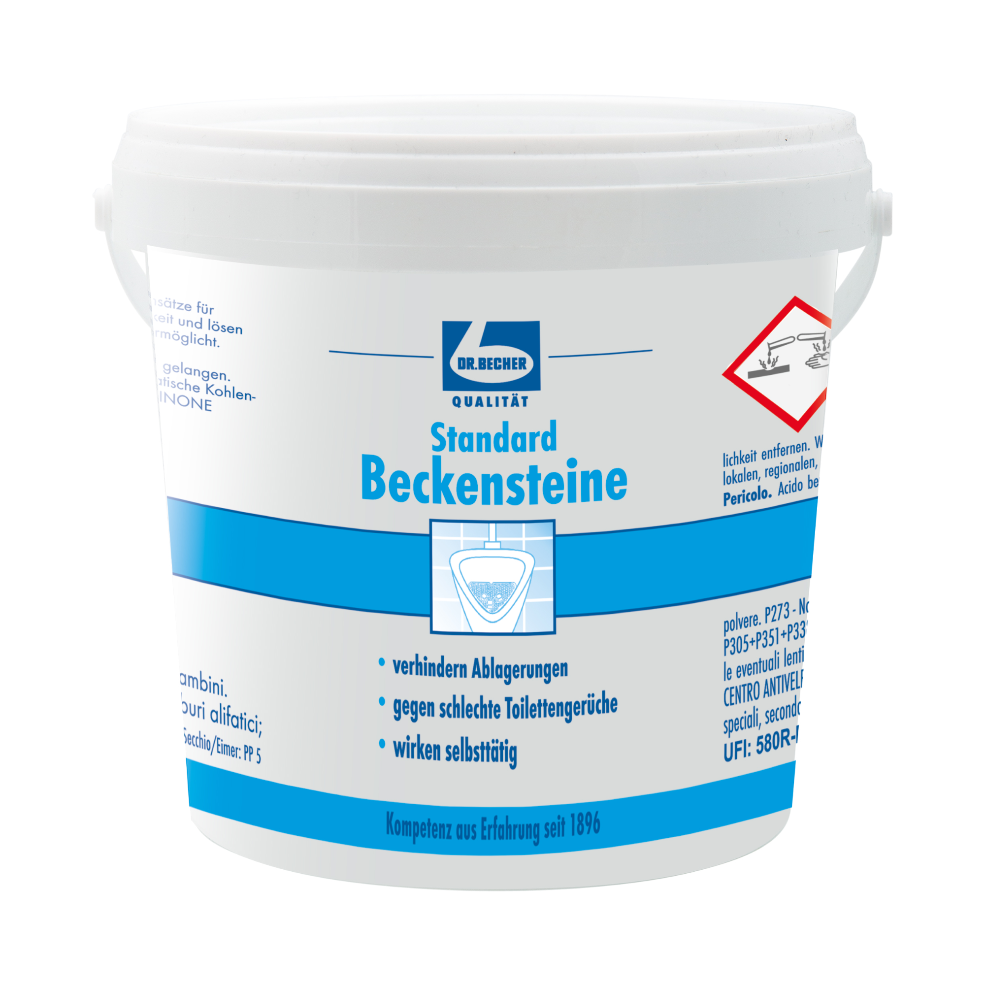 Dr. Becher Beckensteine Standard - 30 Stück | Packung (30 Stück)