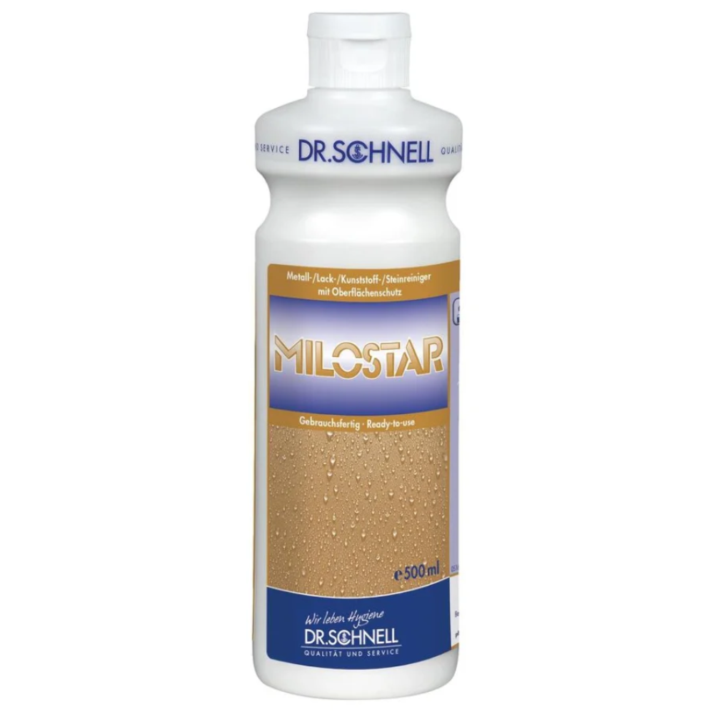 Dr. Schnell MILOSTAR Metall-, Lack- und Kunststoffreiniger | Flasche (500 ml)